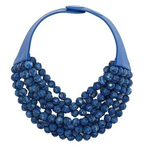 Fairchild Baldwin Bella Marble Denim Necklace